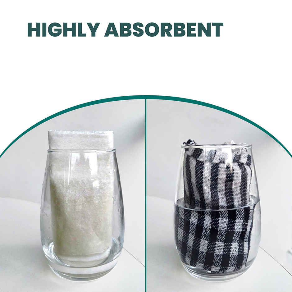 Happi Planet Reusable Kitchen Towels | Kitchen Cleaner Wipes | 20 Pulls - 2000 Times Washable