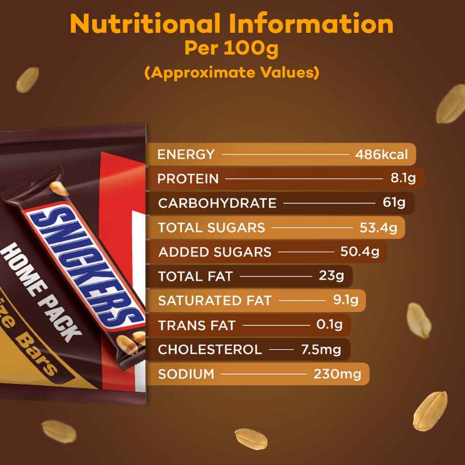 Snickers Home Pack Peanut Chocolate Pack