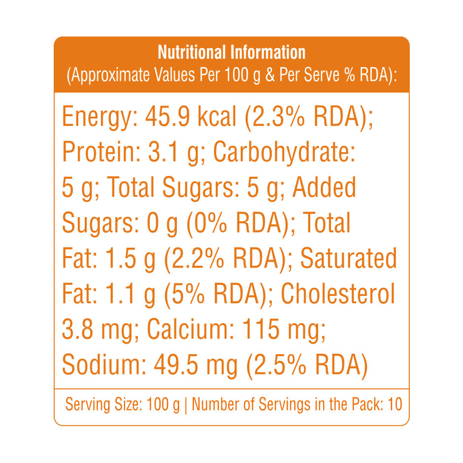 Mother Dairy Low Fat Curd Pouch