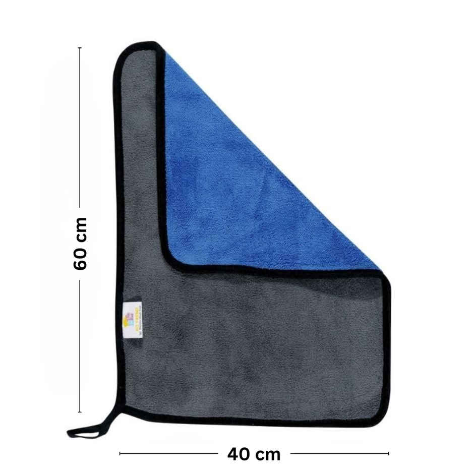 SE7EN Microfiber Cleaning Cloth - 600 GSM Ultra Soft Absorbent Cleaning Towel | 40 x 60 cm