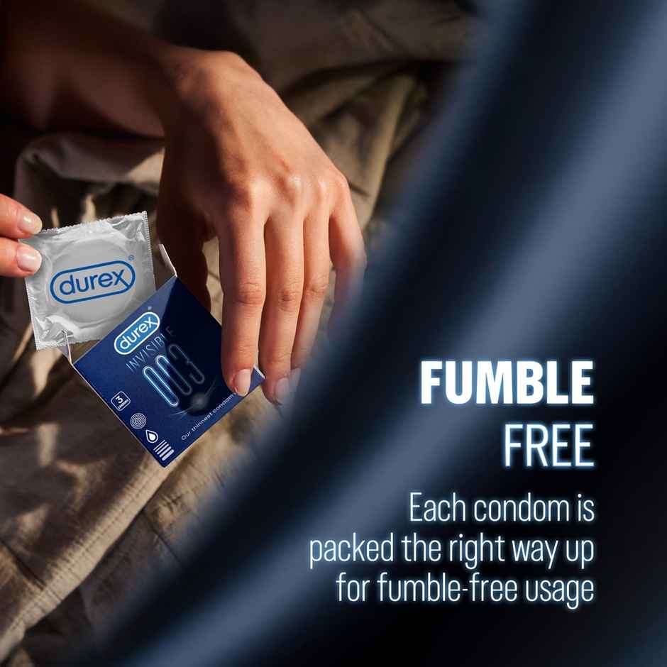 Durex Invisible 003 Condom | Ultra Thin Feel