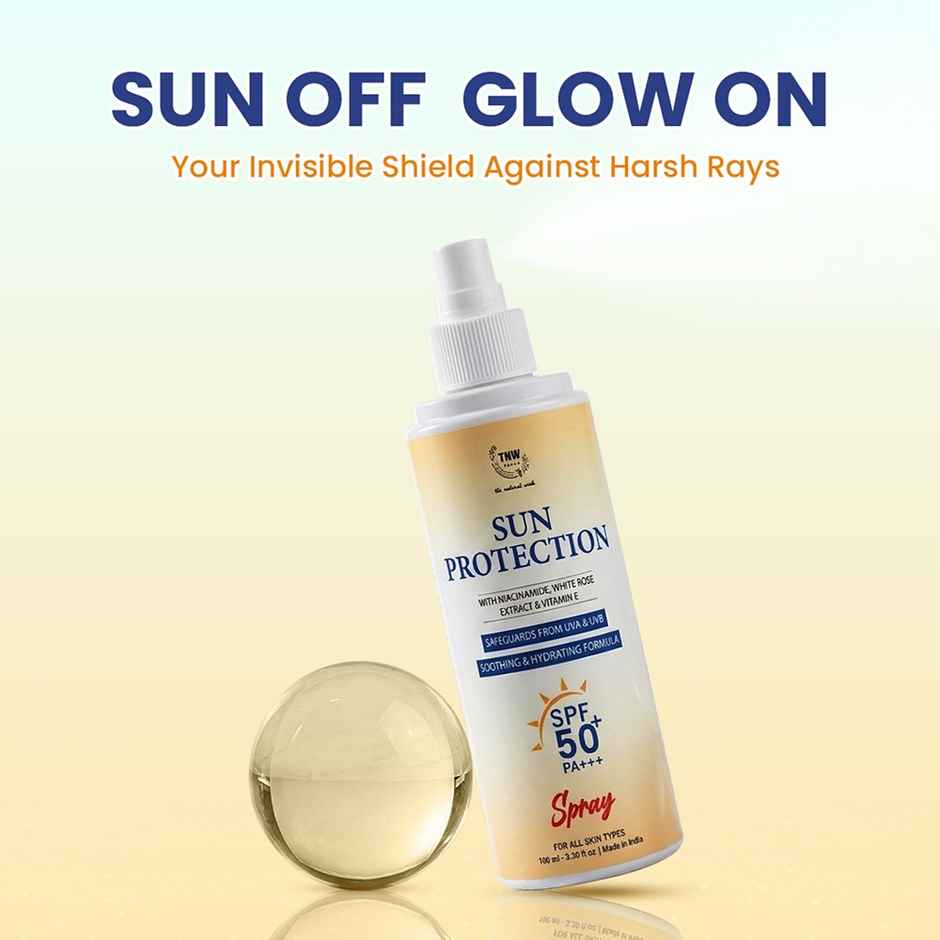 TNW The Natural Wash Sun Protection Sunscreen Spray SPF 50+ PA+++ Spray