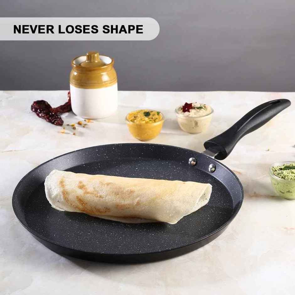 Jensons Non Stick Dosa Tawa 28 cm | Flat Tawa for Roti & Dosa