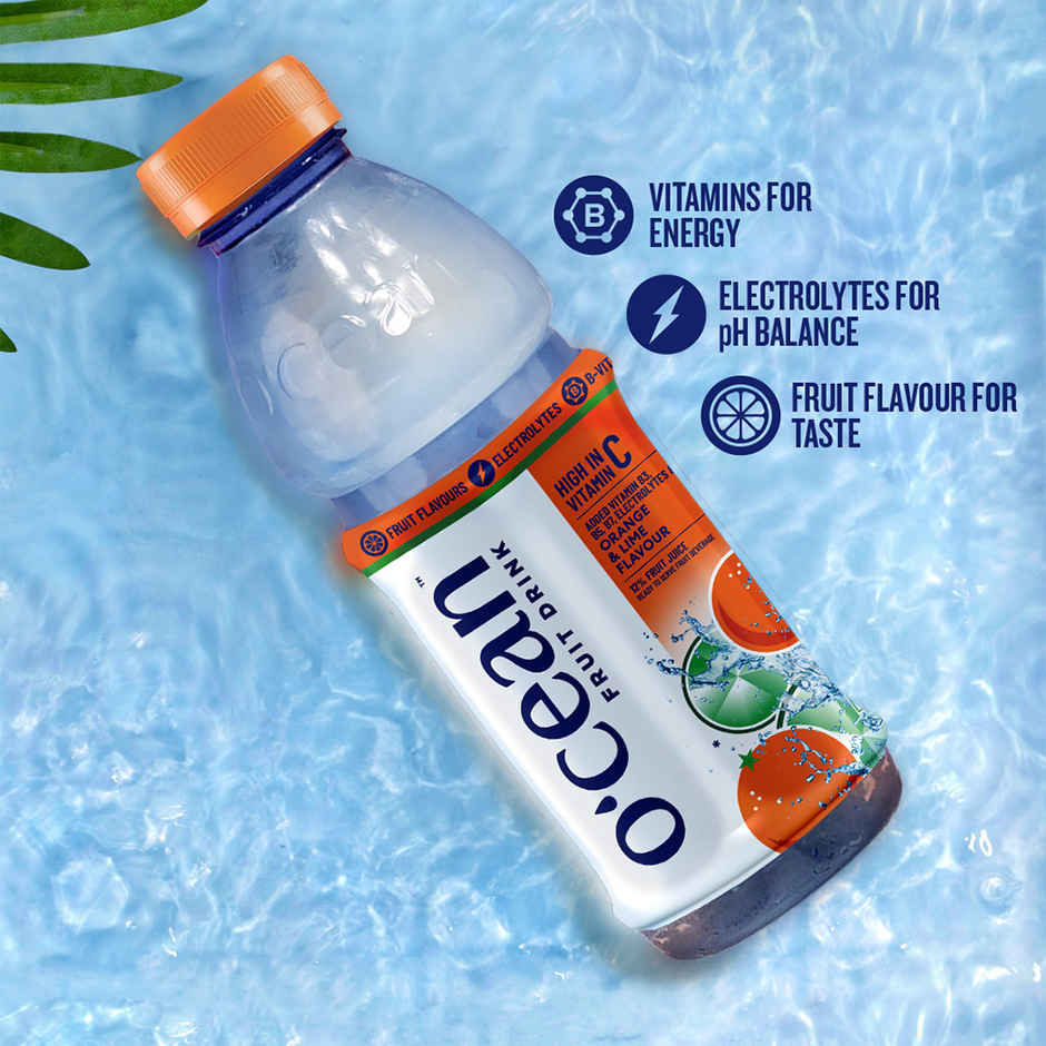 O'cean Beverages Orange and Lime Flavoured Water Combo