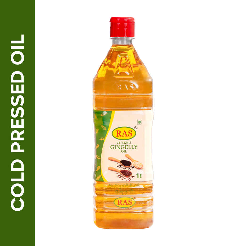 Ras Chekku Gingelly Oil Bottle - Cold Pressed Oil