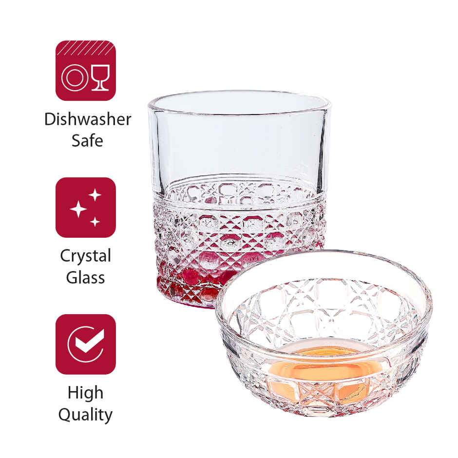 Sanjeev kapoor BAKU COLORED PARTY SET | 4 pcs 330 ml + 2 pcs 300 ml