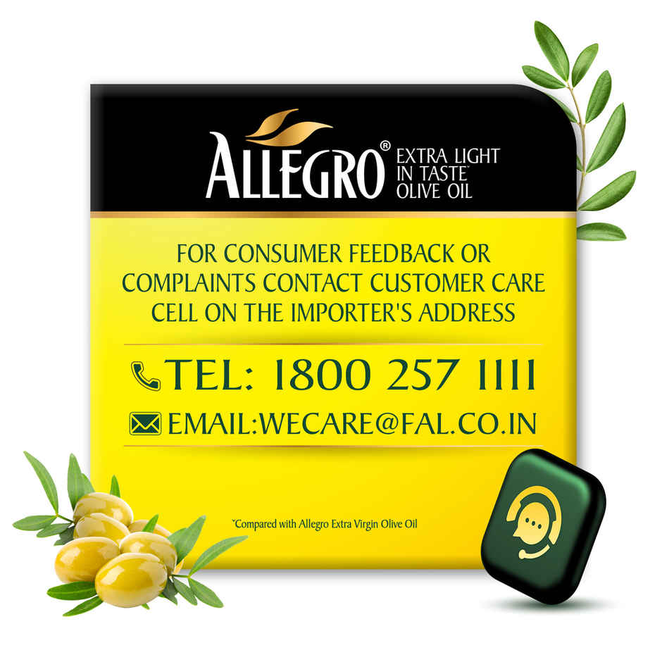 Allegro Extra Light Olive Oil