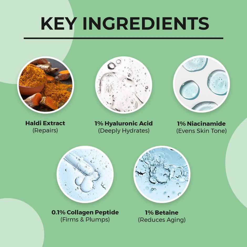 Dr. Sheth's Haldi & Hyaluronic Acid Serum
