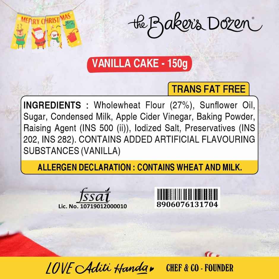 The Baker's Dozen Vanilla Cake Combo  