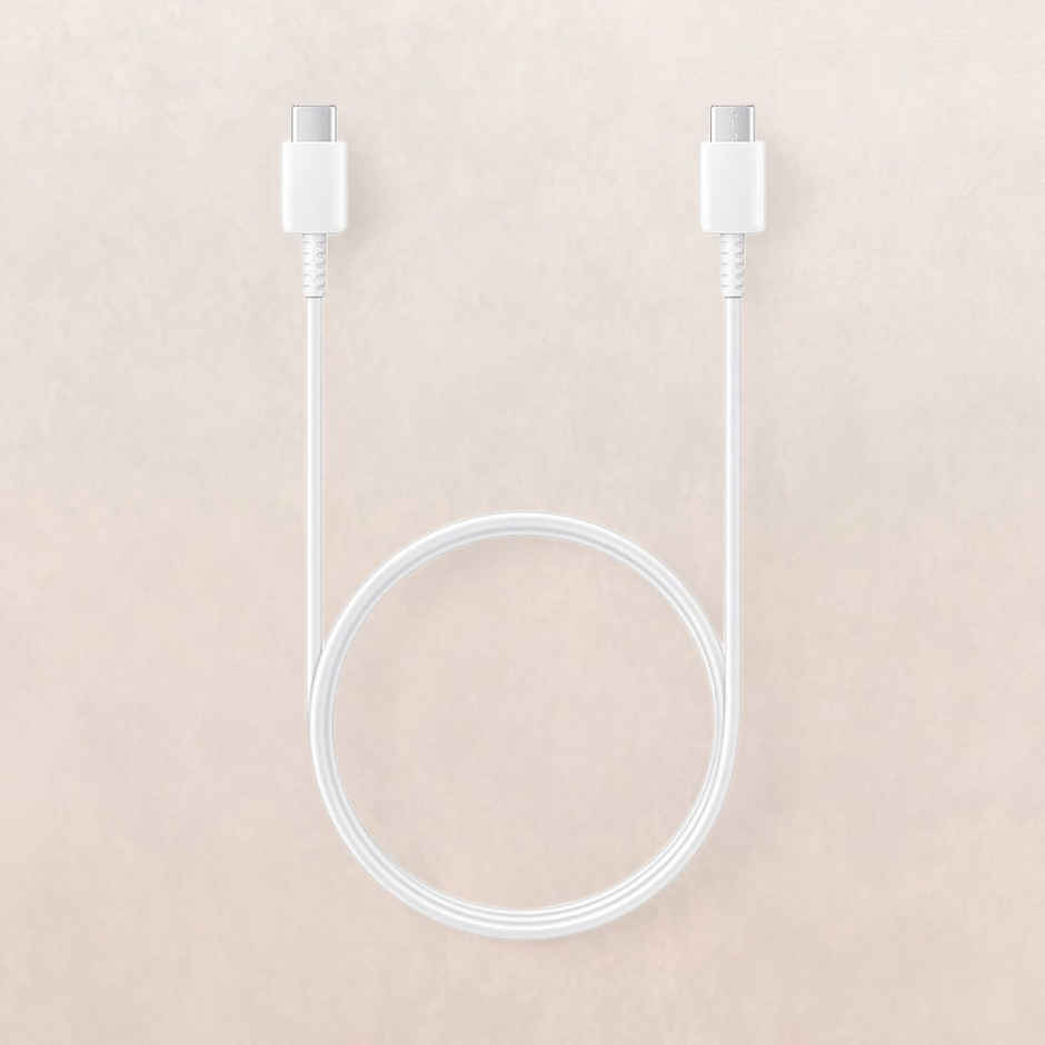 Samsung USB cable USB and Type C port 1 m - White