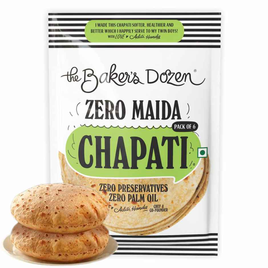 The Baker's Dozen Zero Maida Chapati