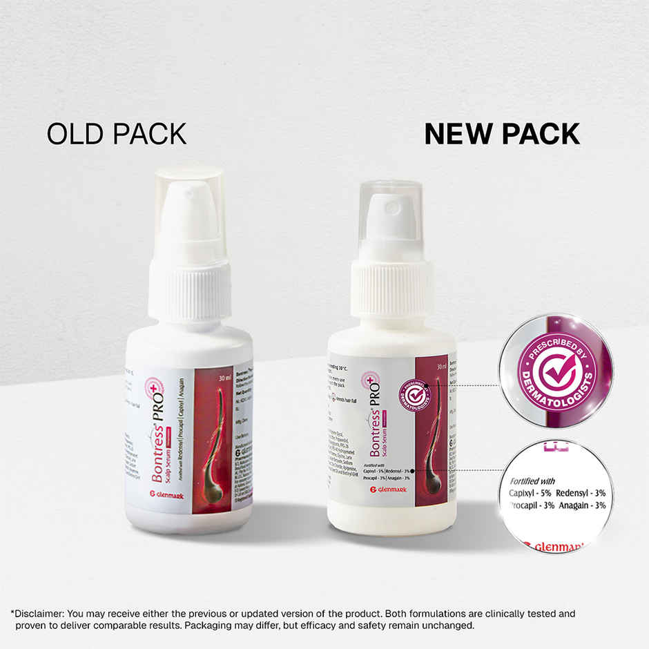 Bontress Pro + Scalp Serum 30 Ml|Fortified With Redensyl,Procapil,Capixly & Anagain