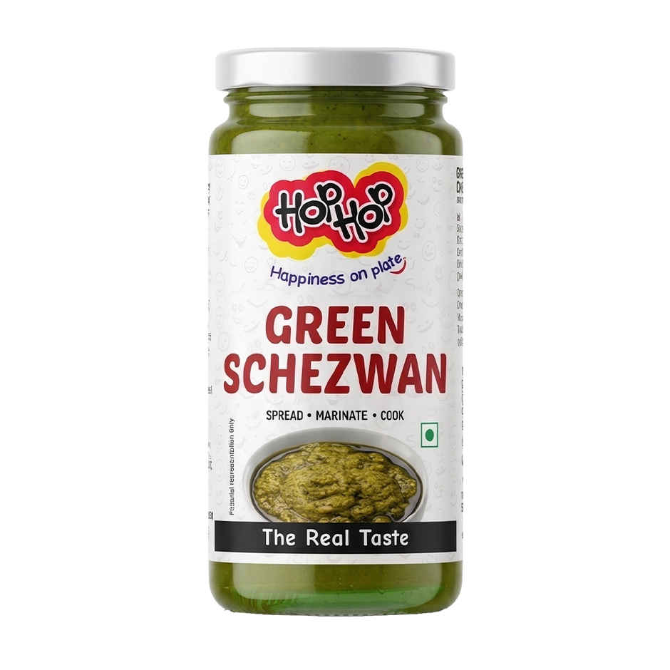Hop Hop Green Schezwan Chutney Combo