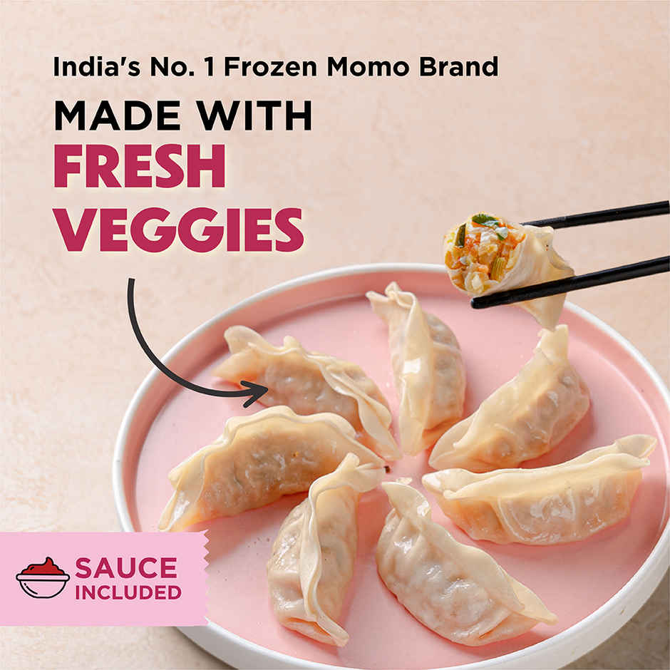 Prasuma Classic Darjeeling Veg Momos | Authentic Himalayan Taste | Fresh Veggie Filling