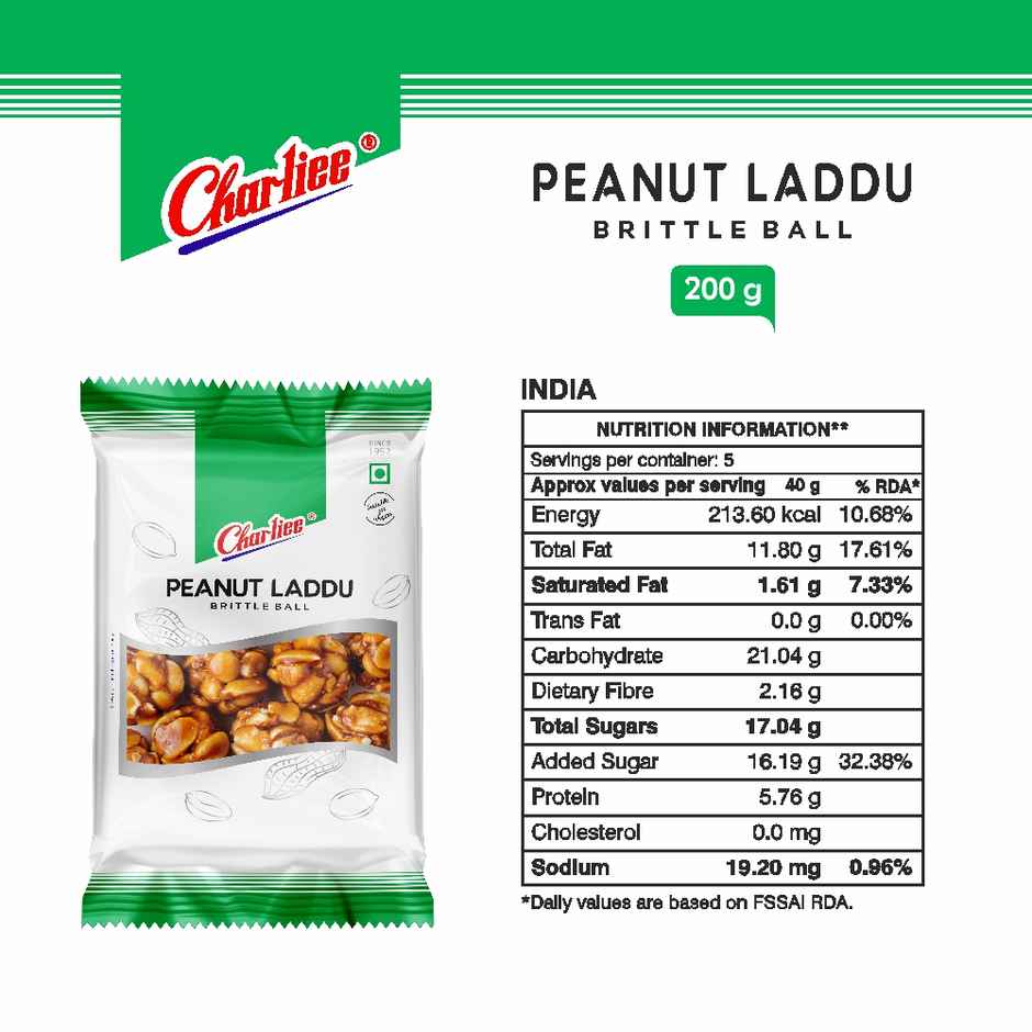 Charliee Peanut Laddu