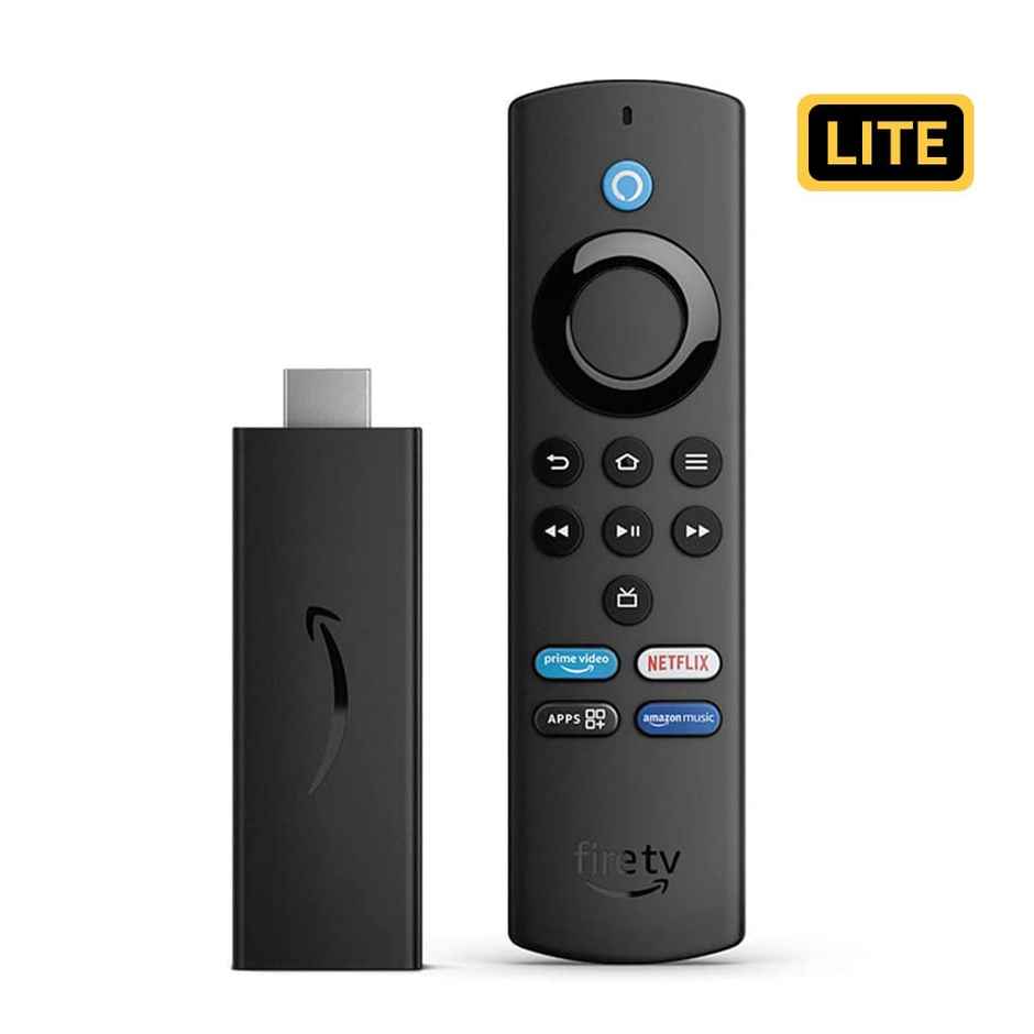 Amazon Fire TV Stick Lite With All-New Alexa Voice Remote Lite (No TV controls),HD streaming device - Black