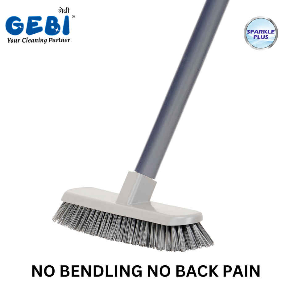 Gebi Scratchy Floor Brush | Telescopic Handle