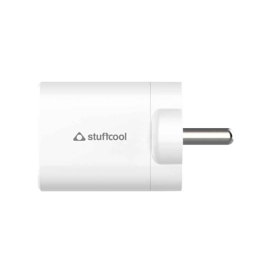 Stuffcool Nuevo 25W Dual Port Wall Charger For Super Fast Charging Samsungs Pixels Iphones