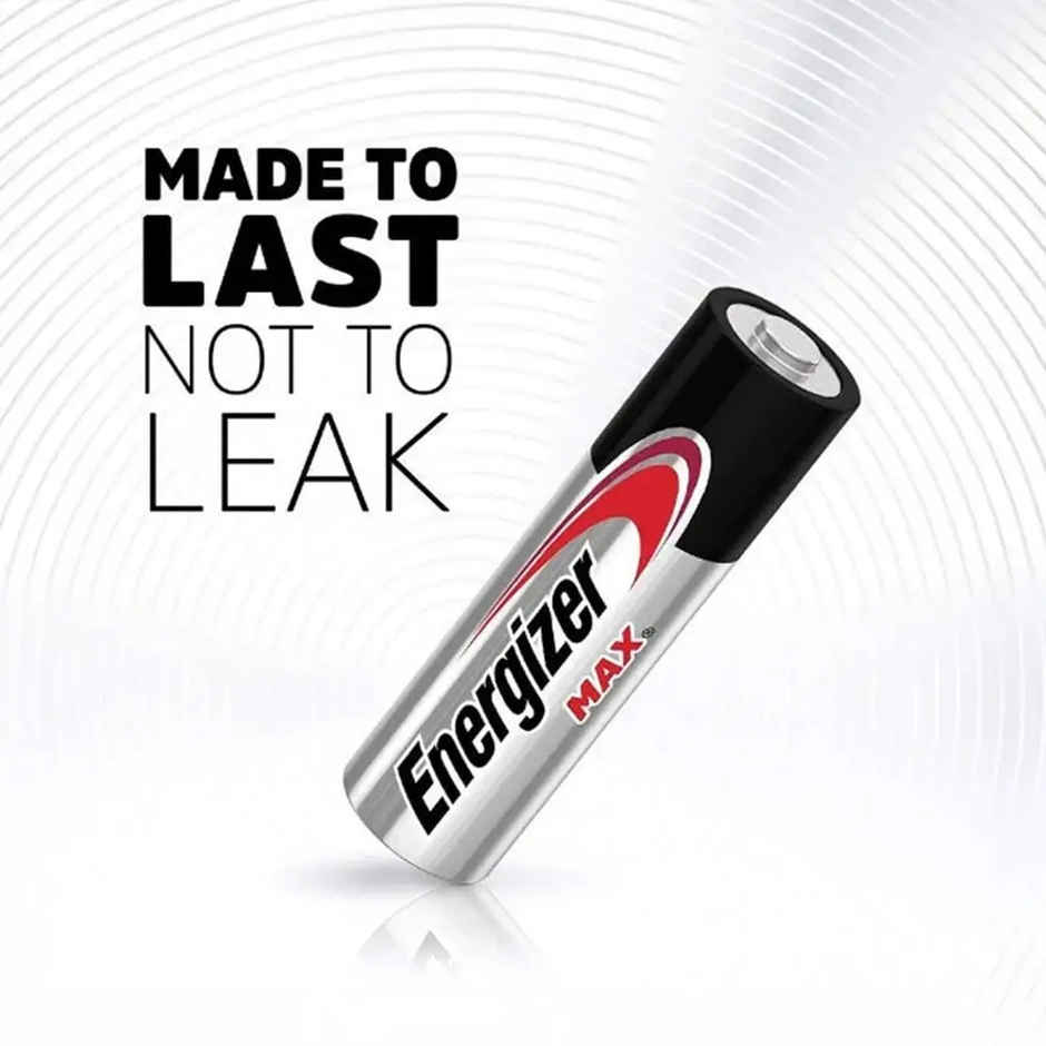 Energizer Brand Primary Alkaline Batteries Max 3A BP2 - Pack Of 2