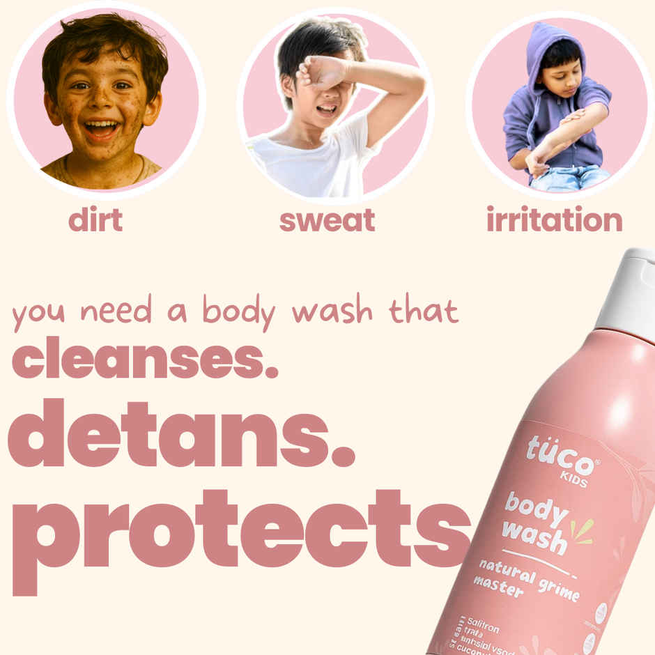 Tuco Kids Grime Buster Kids Shower Gel