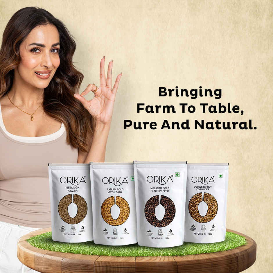 Orika Malabar Bold Black Pepper | Sabut Kaali Mirch