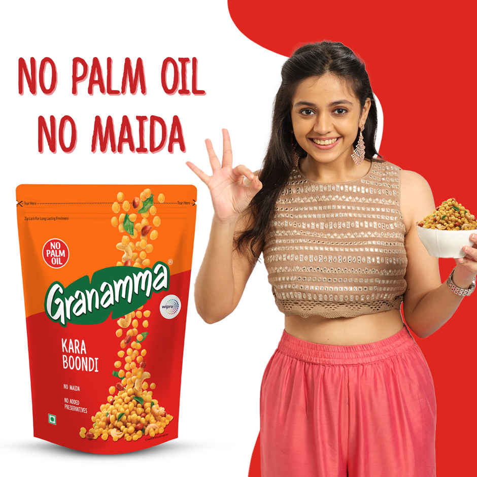 Granamma Kara Boondi | No Palm Oil | No Maida | No Added Preservatives
