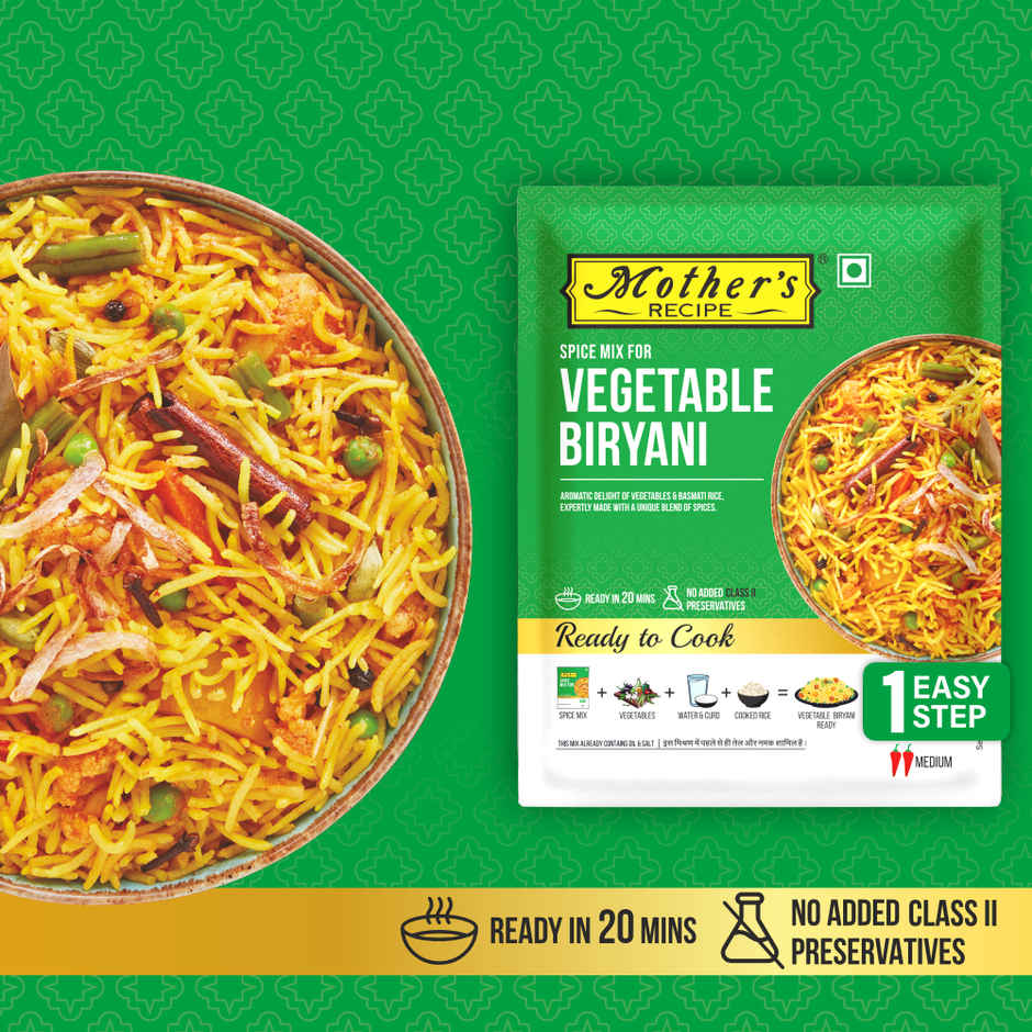 Mothers Recipe VEG Biryani Masala Mix