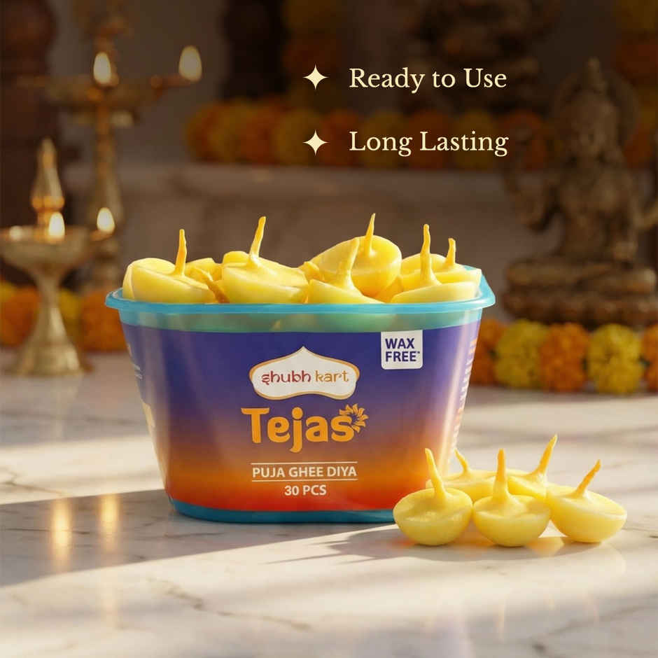 Tejas Pure Ghee Diya | Shubhkart