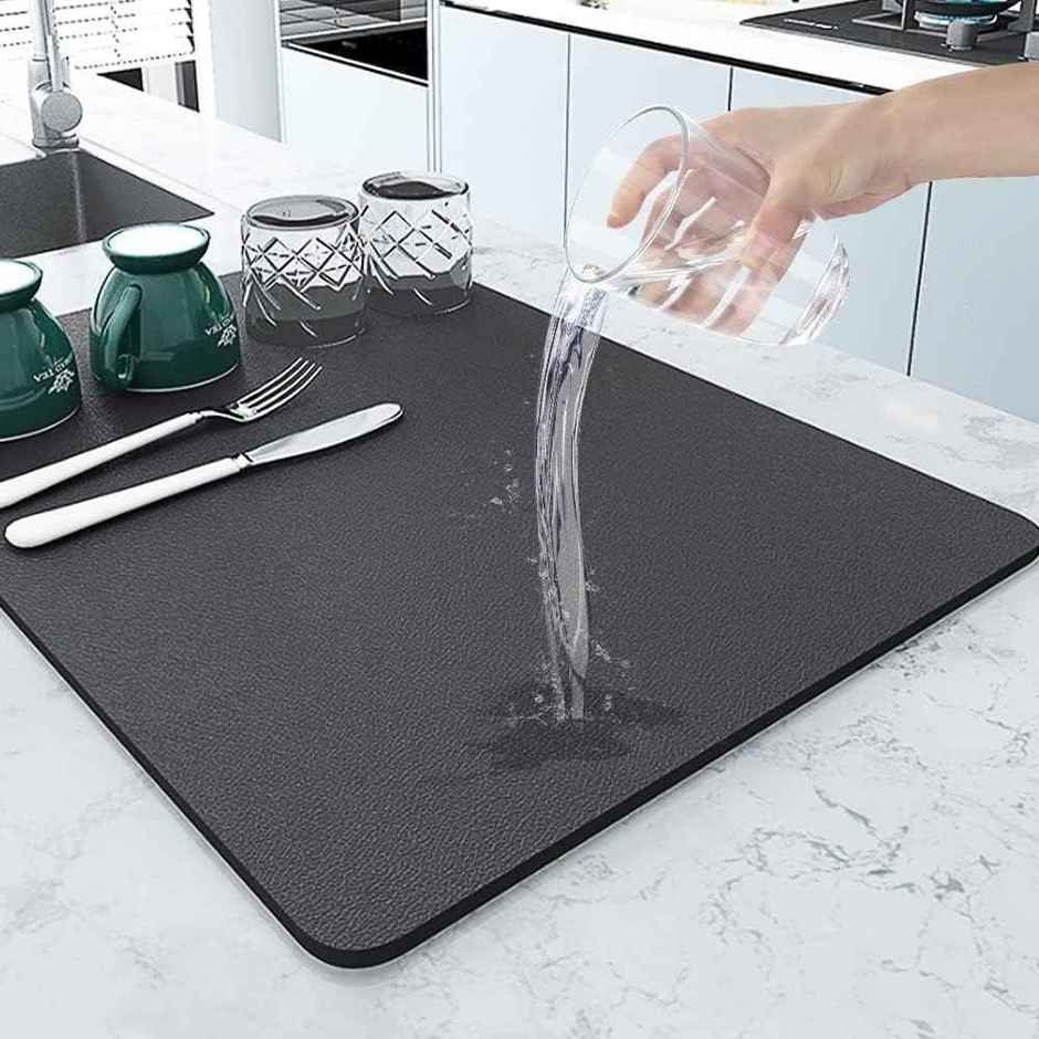Perpetual Kitchen Dish Drying Mat | 30x40 cm | 2 Pcs