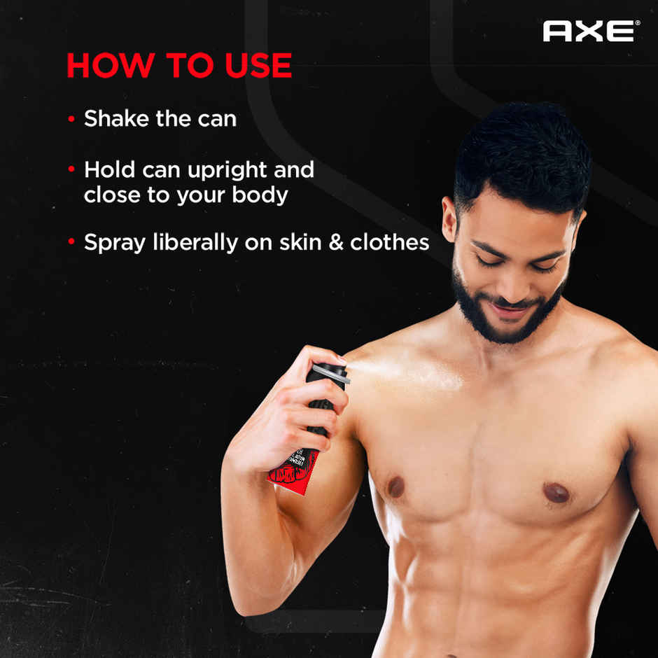 Axe Signature Intense Long Lasting No Gas Body Deodorant For Men