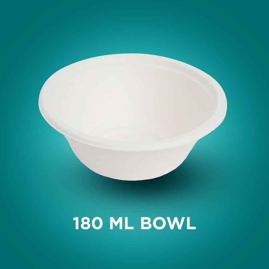 Round Disposable Paper Bowl | 180 ml | Tempware