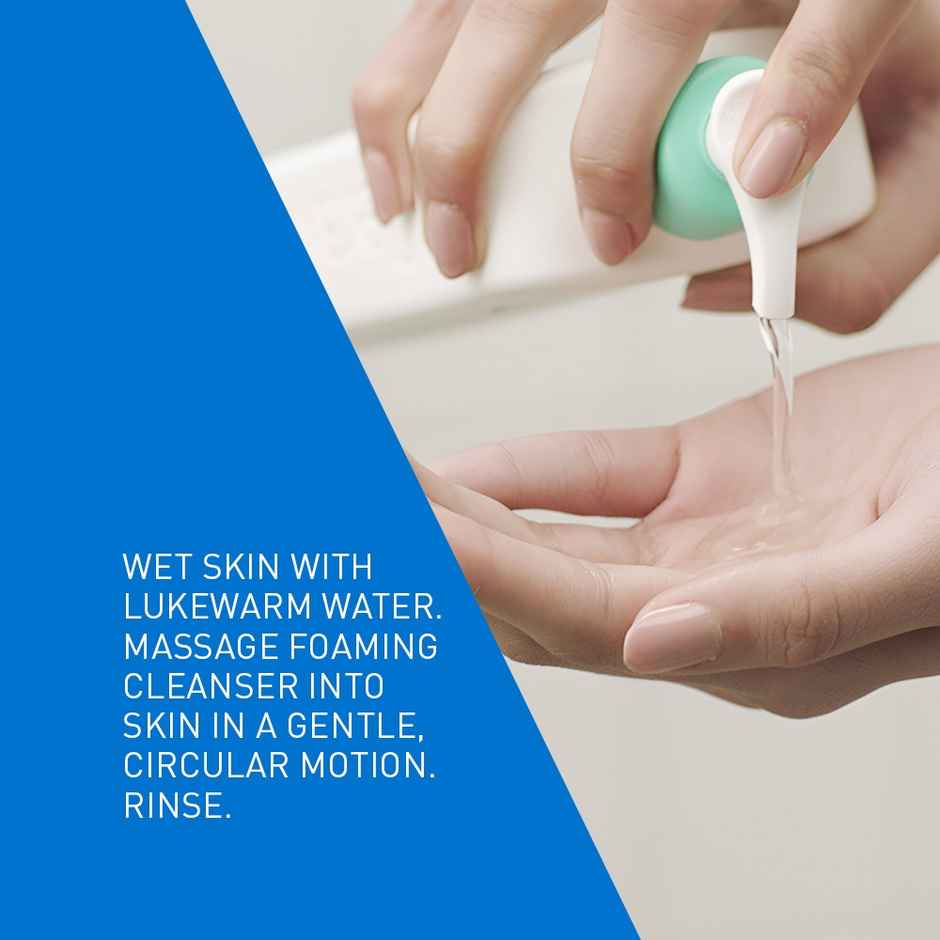 CeraVe Foaming Cleanser Face Wash For Oily Skin With Ceramides, Dermatologist Recommended