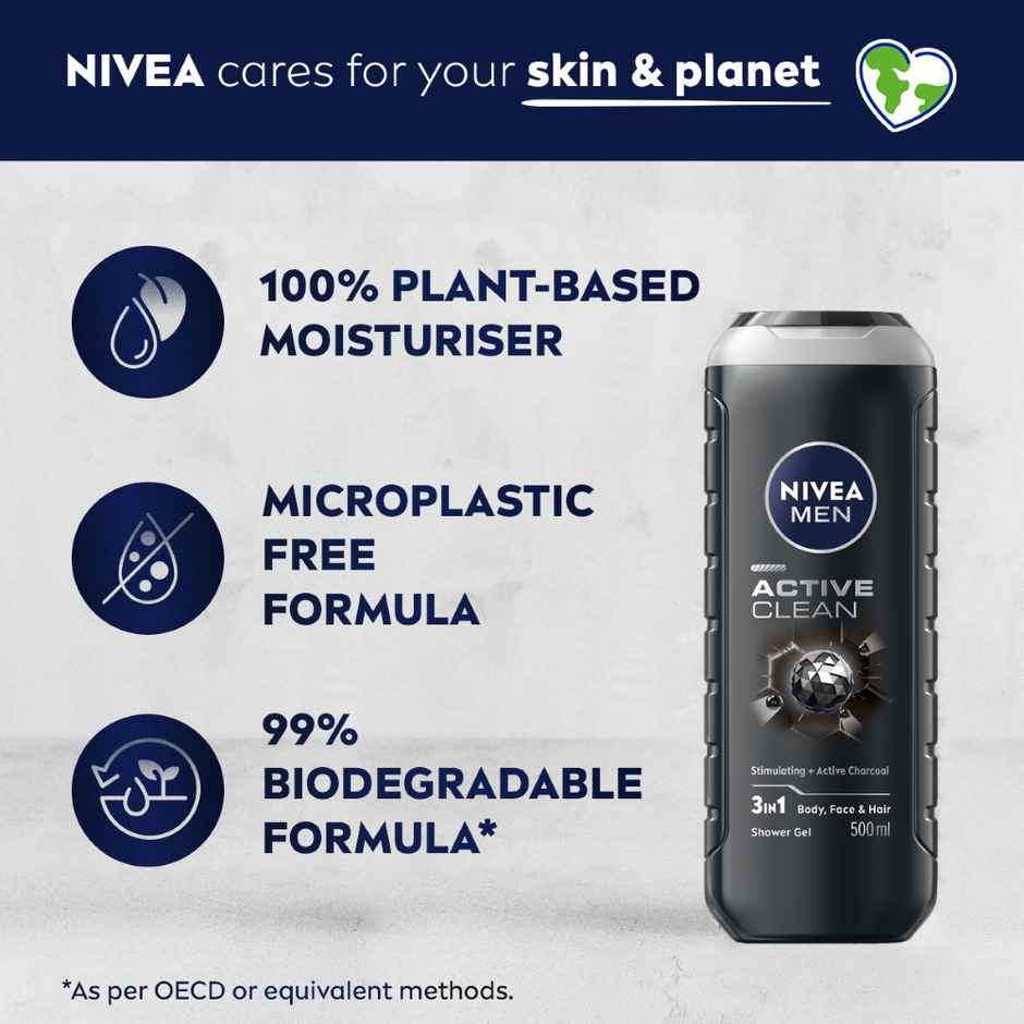 Nivea Men Active Clean Shower Gel