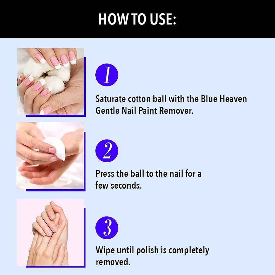Blue Heaven Gentle Nail Paint Remover
