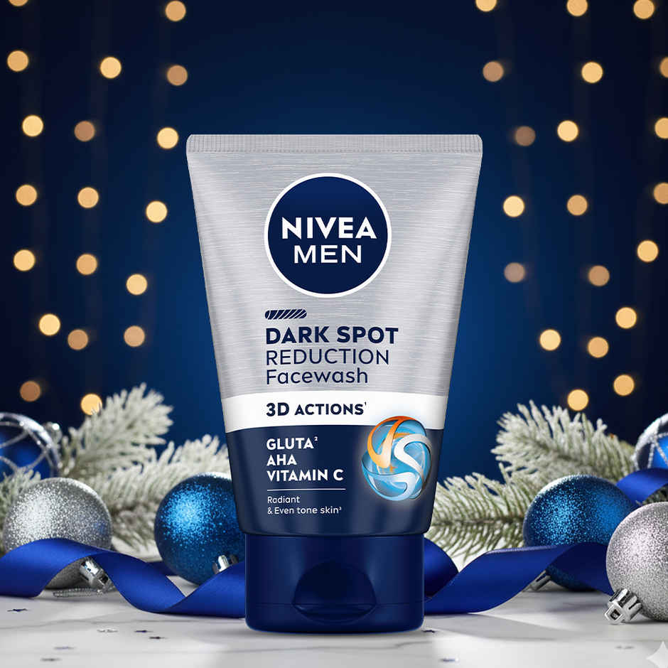Nivea Men Dark Spot Reduction Face Wash - 10 X Vitamin C Effect
