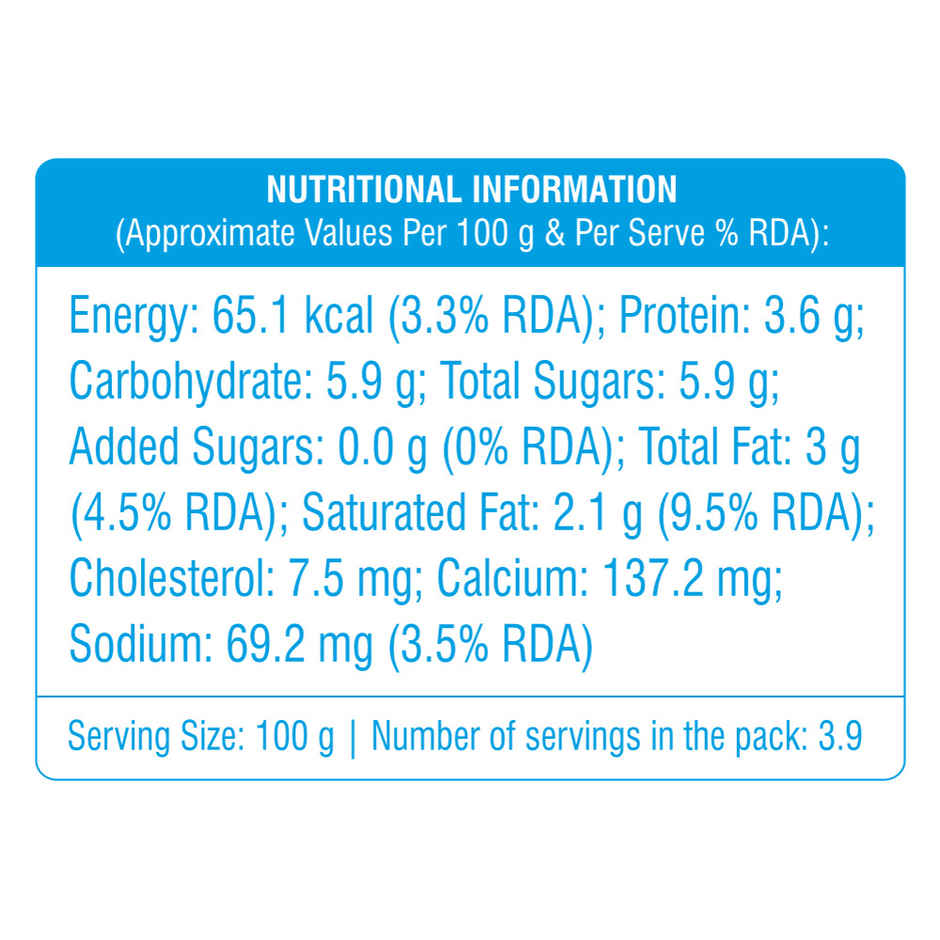 Mother Dairy Classic Curd Pouch