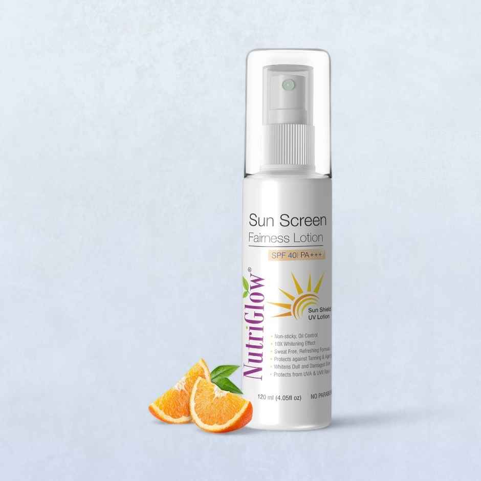 NutriGlow Sun Screen Fairness Lotion | SPF 40 PA+++