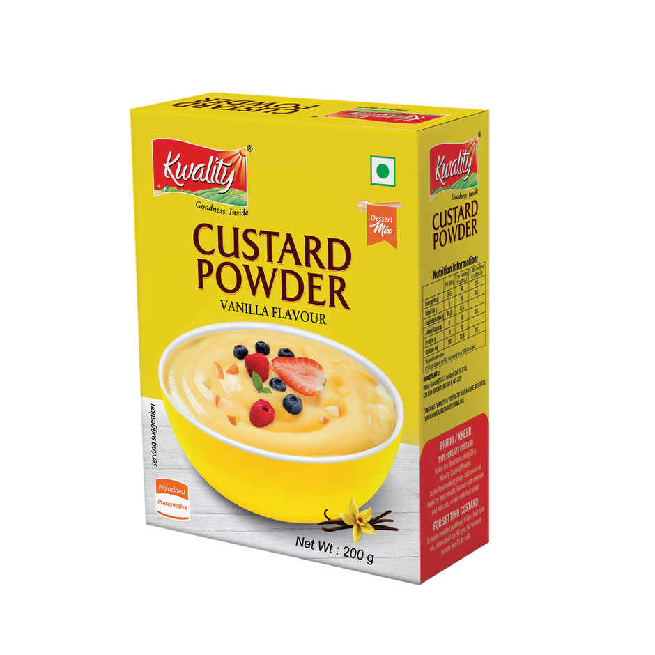 Kwality Custard Powder | Vanilla Flavour