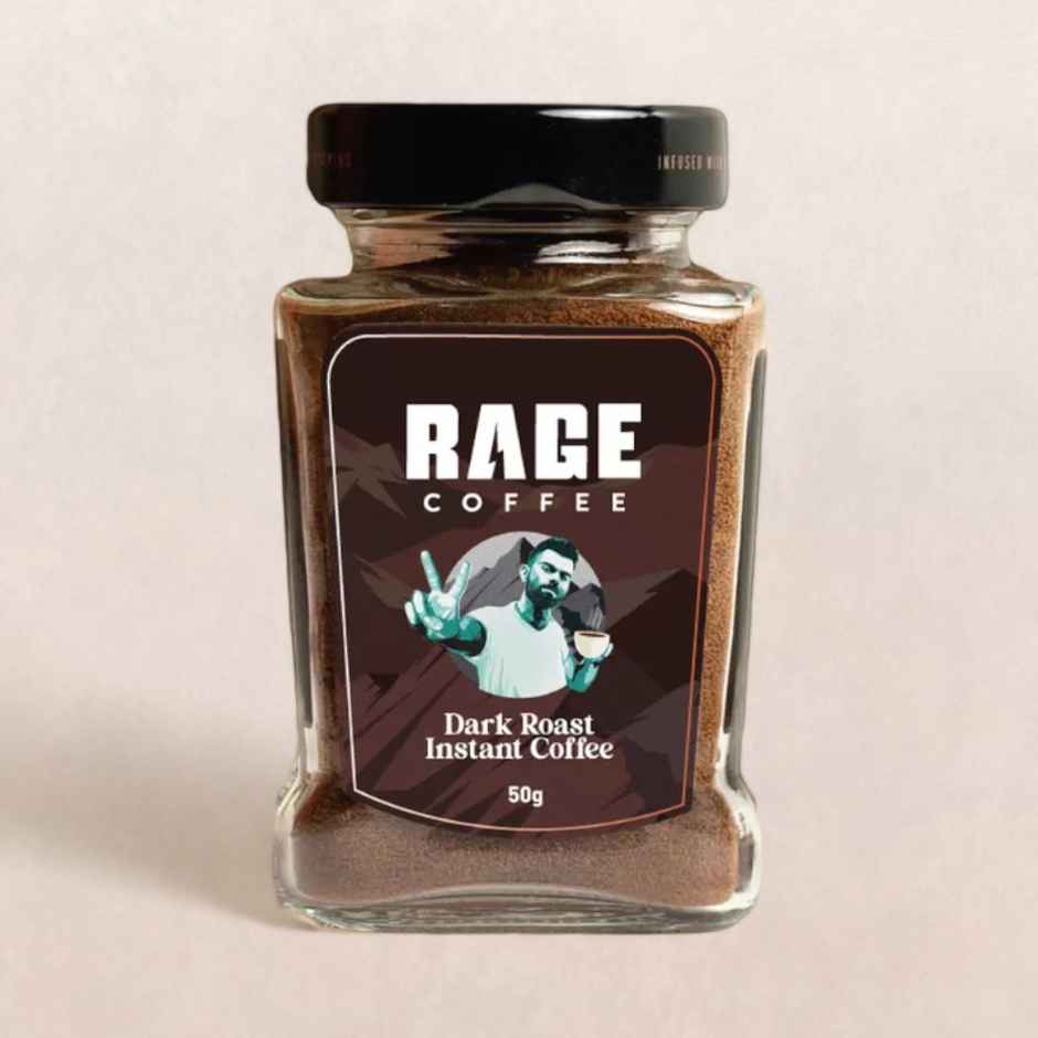 Rage Coffee Dark Roast - Virat Kohli Instant Coffee