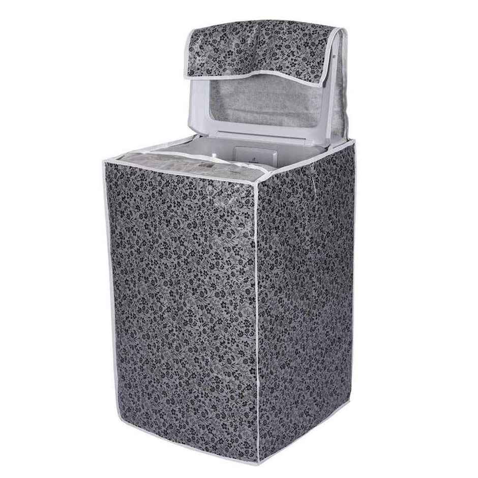 Daluci Top Load Washing Machine Cover for IFB - 6.5-7.5 kg | Black and Grey | 60 x 60 x 90 cm