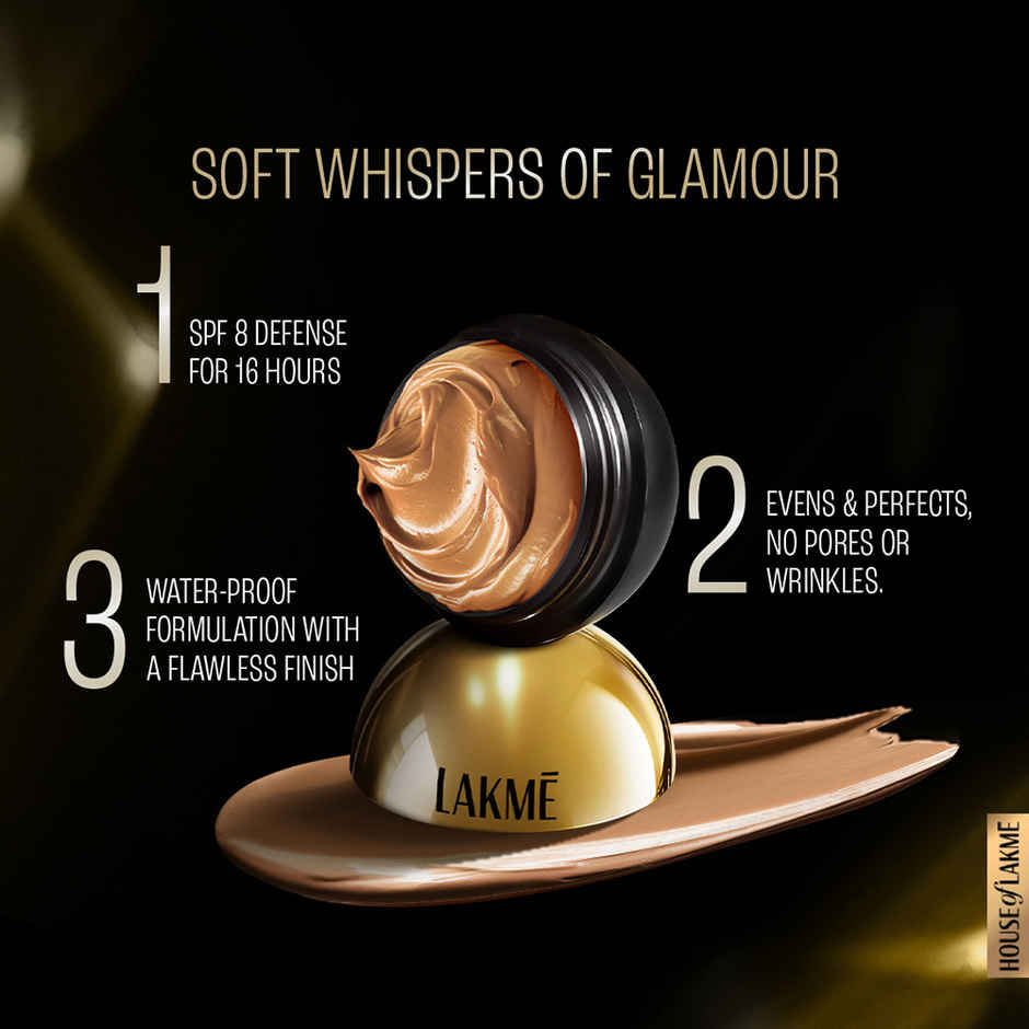 Lakme Xtraordin-Airy Mattereal Mousse Foundation Matte Finishhas Spf8 - 06 Almond Honey