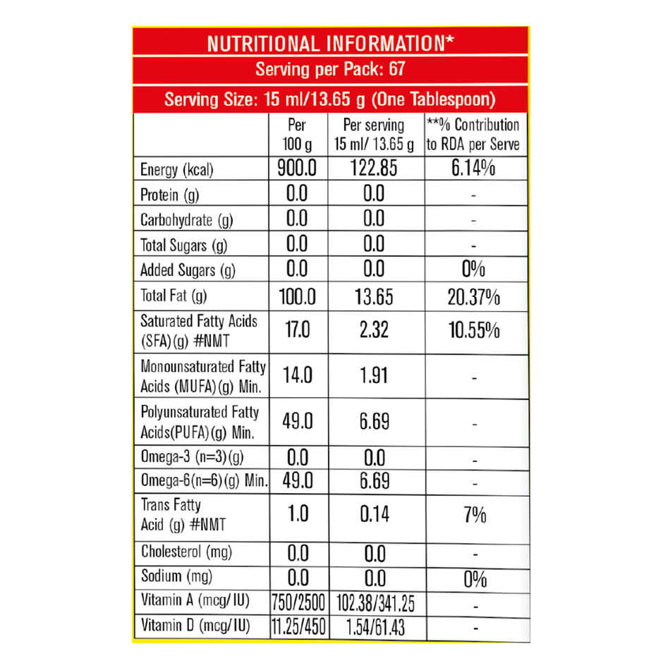 Sunpure Sunflower Oil