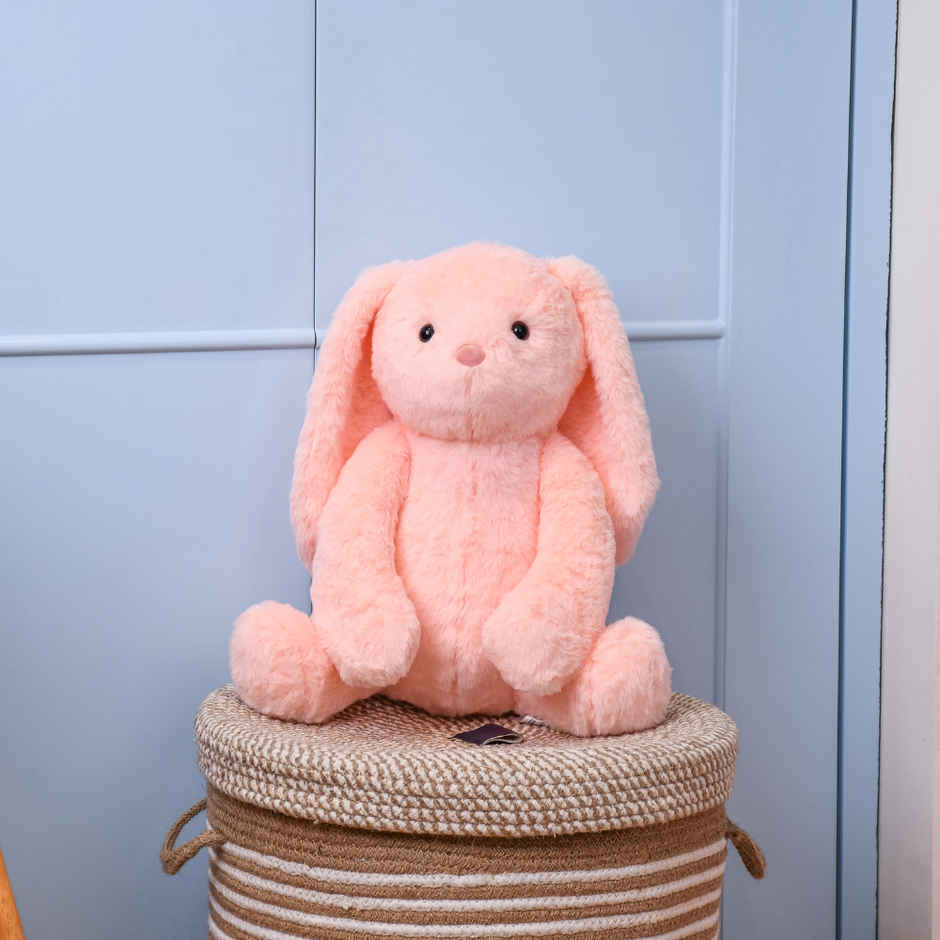 Mirada Peach Bunny Soft Toy - 35 cm