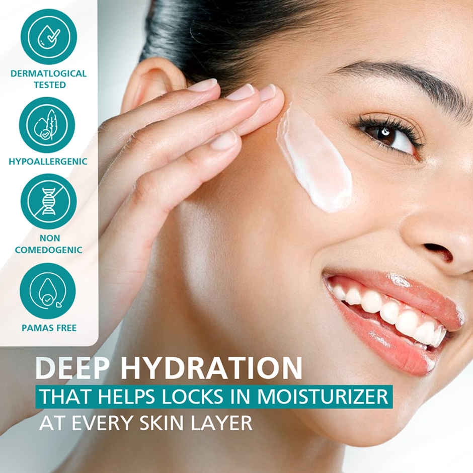 Venusia Max Intensive Moisturizing Cream with 4D Hyaluronic+Polyglutamic Acid | Dry to Very Dry Skin