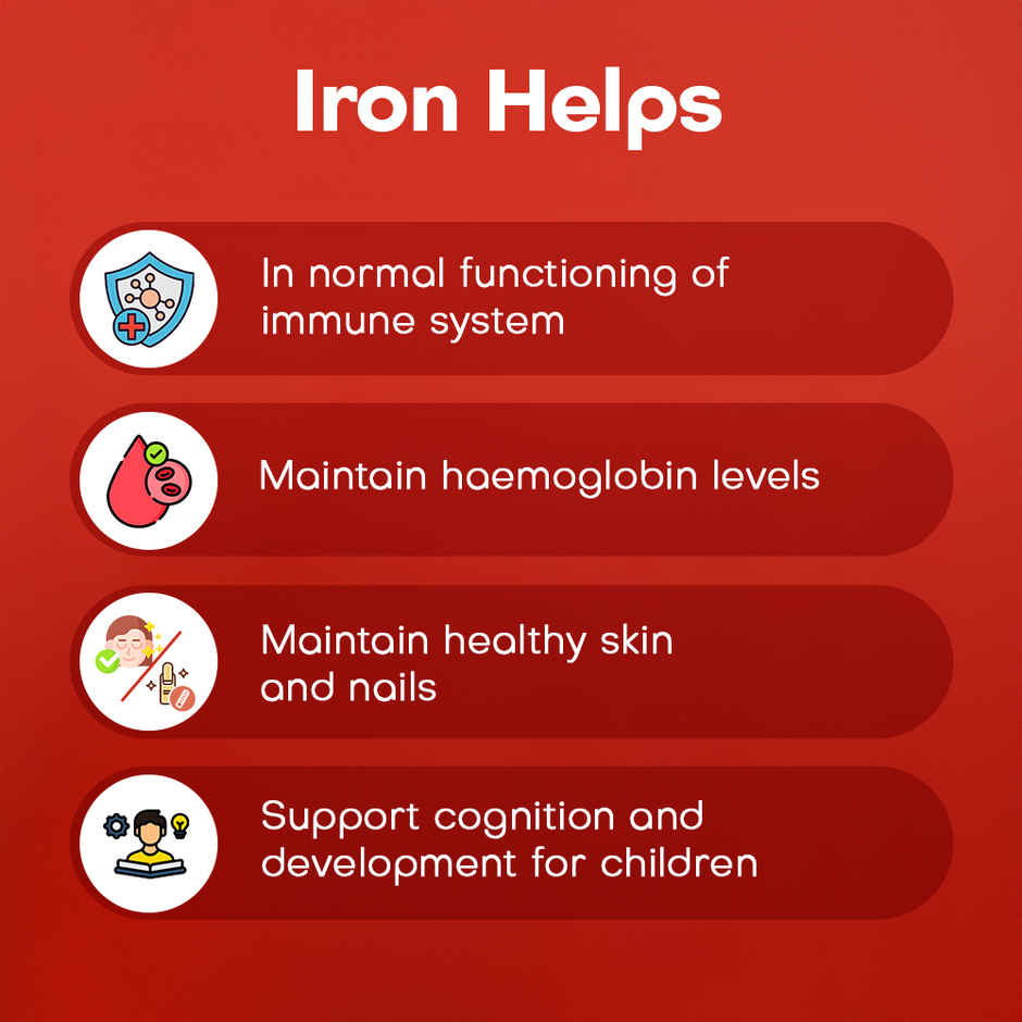 Livogen Iron Supplement Gummies