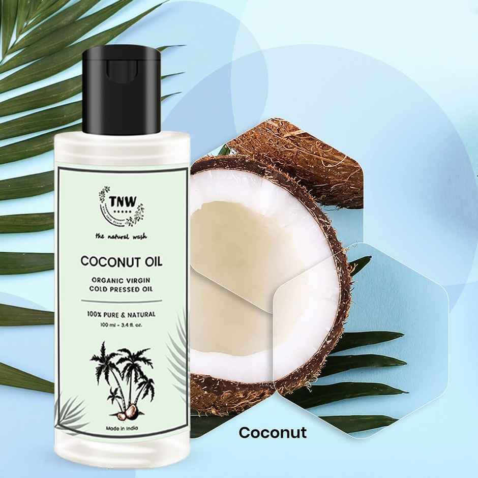 Tnw The Natural Wash Virgin Coconut Oil| Strong Hair And Soft Skin
