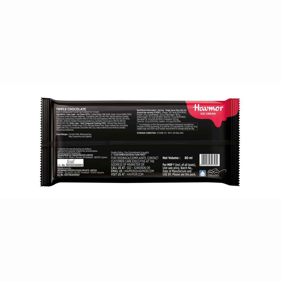 Havmor Blockbuster Triple Chocolate Combo 