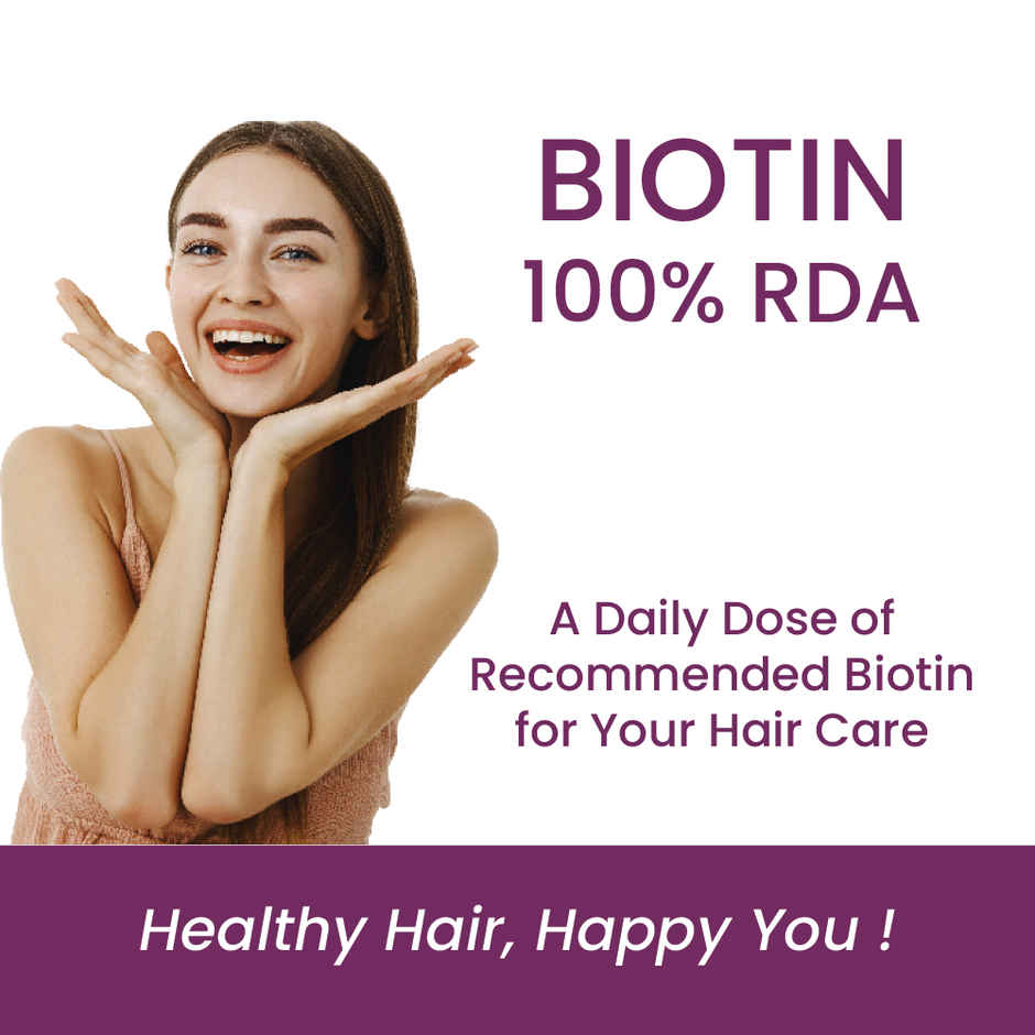 Tata 1mg Biotin 60 Tablets