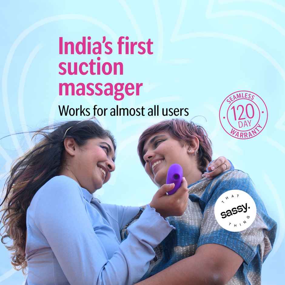 That Sassy Thing Lit Personal Massager With Suction Tech For Women | Hot Pink