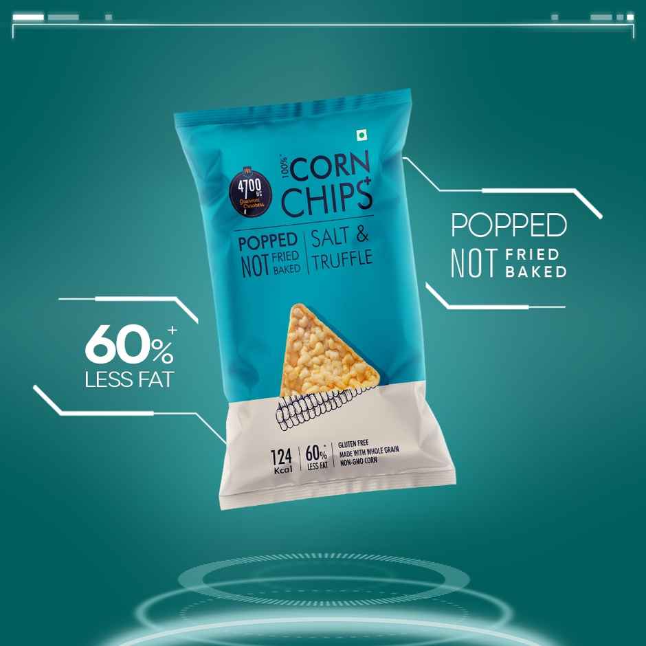 4700BC Chips+ Salt & Truffle Popped Corn-Based